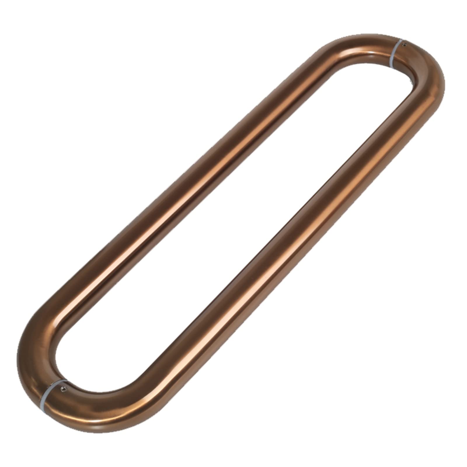 CWCQGH Pull Push Shower Kitchen Door Pulls Push Pull Door Handle,Thickened Stainless Steel Door Pulls for Metal Door Glass Door Tempered Door Wooden Door Two Sided Design,Gold#2-Length 60cm(23.6inch)