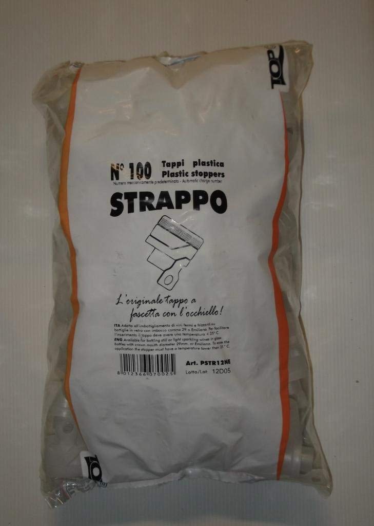 Tappo Plastica Fascetta Strappo Pezzi 100 - 4