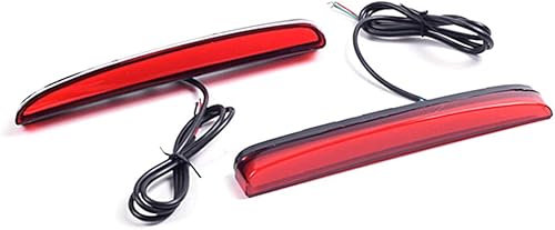 DAMAI Auto LED Rear Bumper Reflector Brake Tail Fog Sequential Flash Singal Lights Lamps For HONDA Civic Type R Hatchback SI 4-Door Sedan 2017-2020