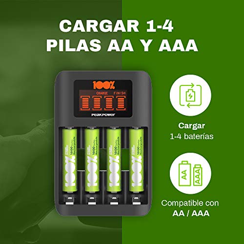 Auxilio Vial, Electronics cargador baterías Marca 100%PeakPower (3)