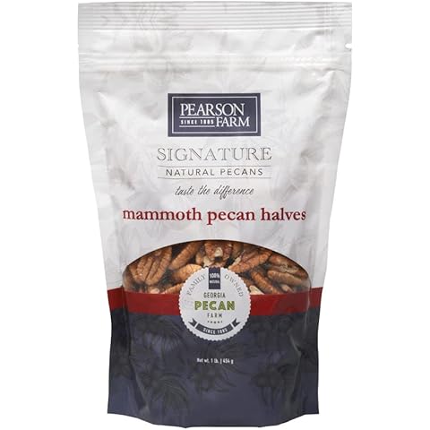 Pearson Farm Mammoth Natural Pecan Halves 1lb Cover