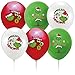 Grinch Christmas Party Decorations Welcome To Whoville Red Green Merry Grinchmas Banner Christmas Balloons Cupcake Toppers The Grinch Theme Birthday Party Supplies Christmas Birthday Party Decorations