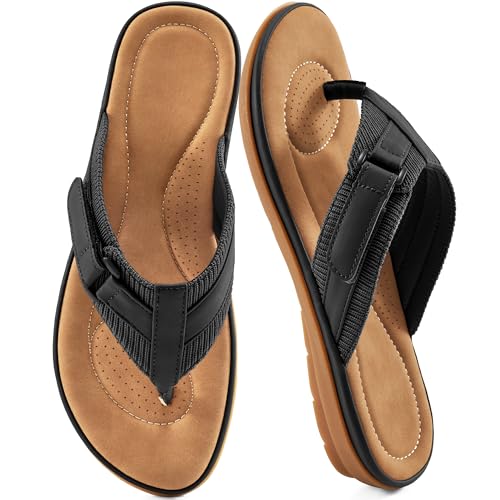 Womens Flip Flops Dressy : Comfortable Summer Thong Sandals - Ladies Casual Walking Shoes