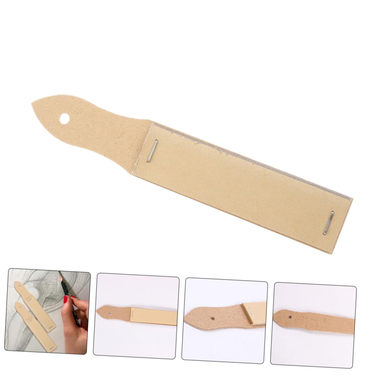 Temperamatite Artistico Portatile 20 Pezzi in Carta per Matite