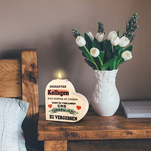 Teelichthalter Holz Herzen Set - DIY Kerzenständer Für Geschenke