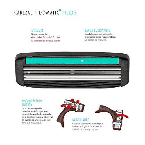 Filomatic Filo3 Razor – 10 Razors – BigaMart