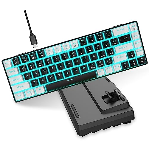 Clavier mécanique remplaçable à chaud 19 modes d'éclairage LED périphérique PC Gamer