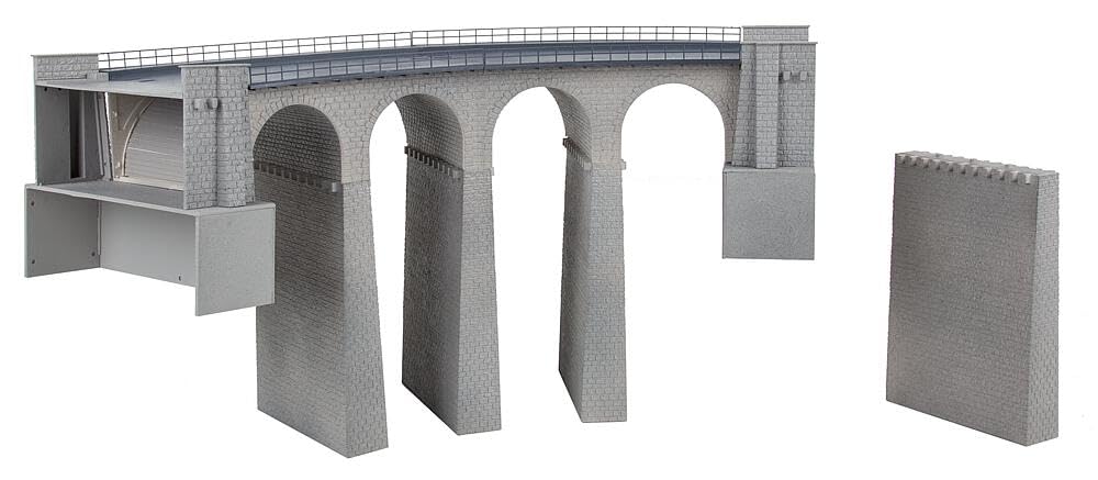 Amazon.com: Faller FA120466 Viaduct Set 2 Track Curved Model Kit