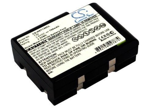 Schwarz Schnurlos Telefon Akku 700 mAh für Hagenuk T130 Telekom T130 /agenuk ST9000 PX Telekom T-Plus Sinus 33 T-Plus Sinus 35 Ellepi Pocket