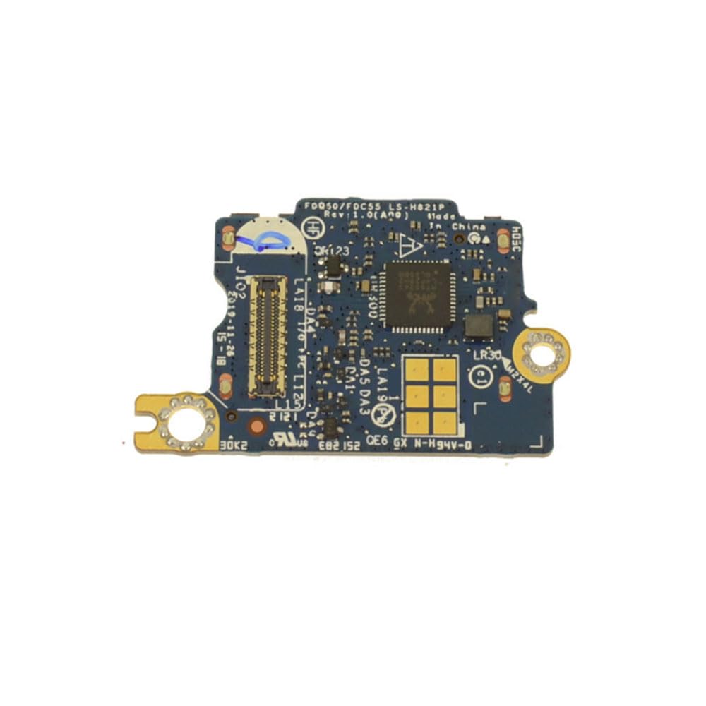 Laptop-Kartenleser-IO-Leiterplatte für Dell XPS 15 9510 9520 9530 Precision 5560 5570 FDQ50 /FDC55 LS-H821P 04DV9Y 4DV9Y