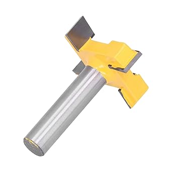 Planing Bit Wood Milling Cutter, 4 Flute CNC Spoilboard Surfacing Router Bits for Medium Density Fiberboard Replacement for Surfacing Router Bit(8mm handle)