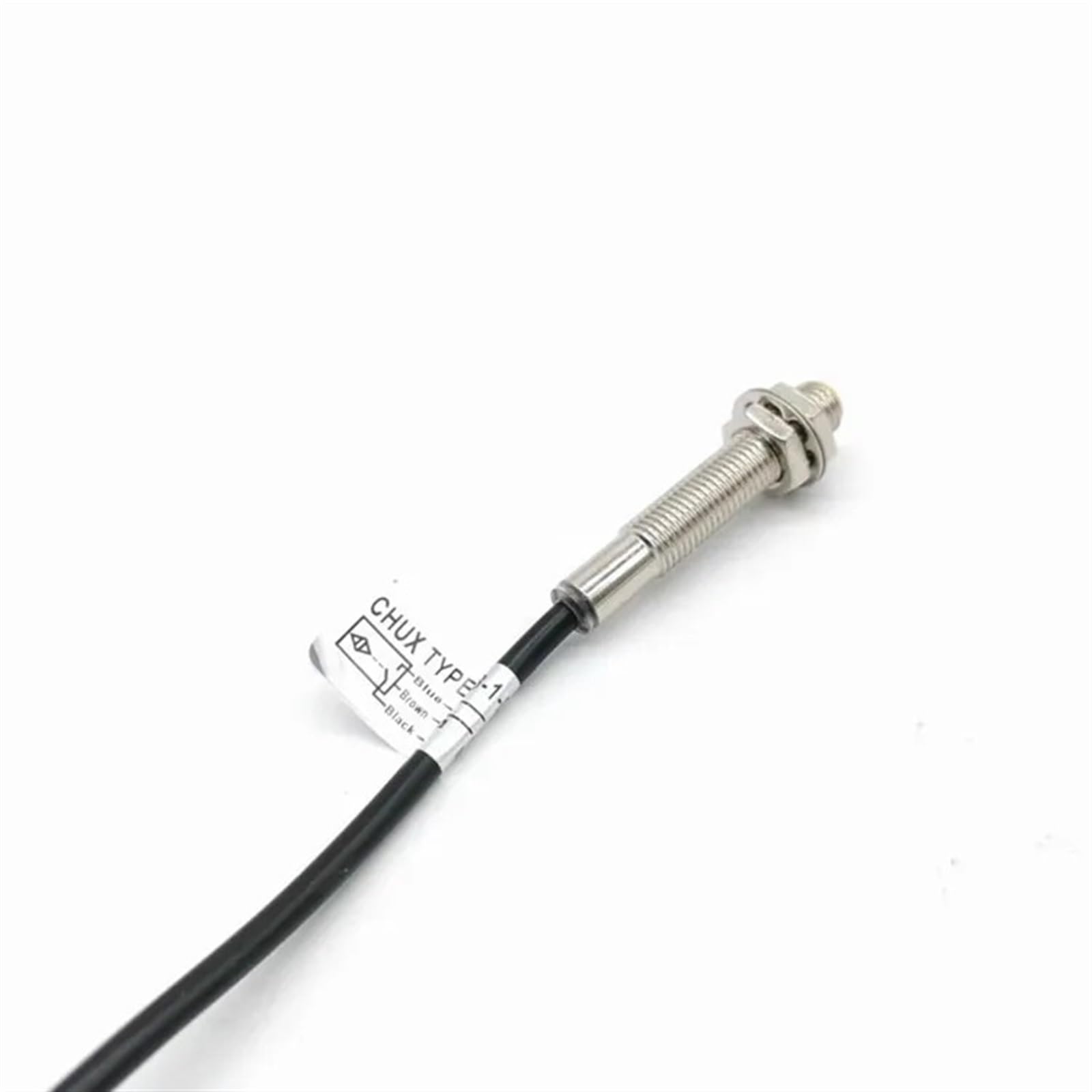 M8 NPN typ cylindra indukcyjny czujnik zbliżeniowy przełącznik przesuwany 1 mm wykrywanie odległości 3 przewody czujniki ruchu 24 V DC (NPN NC)