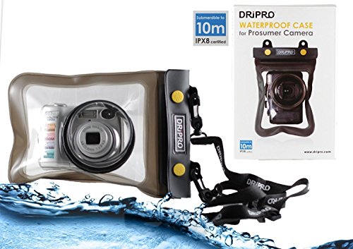 Preisvergleich Produktbild Navitech Schwarzes Wasserfestes Case / Cover / Hülle / Unterwasserkamerahülle für Panasonic DMC-TZ71EG-K Lumix compact Camera