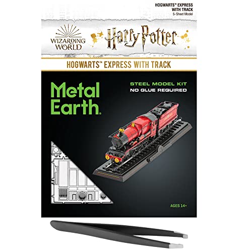 Harry Potter Poudlard Express puzzle 3D metal maquette train Fascinations avec pince