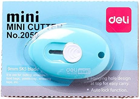 Cutting-edge Mini Utility Knives Cute Design Box Paper Cutter Retractable Letter Opener Portable Used for Envelope, Food Bags, Plastic Bag, Wrapping Tape (Random Color, 6PCS)