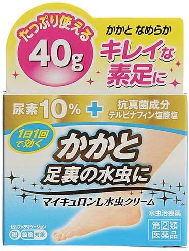 Amazon 指定第2類医薬品 マイキュロンl水虫クリーム Pb 40g セルフメディケーション税制対象商品 マイキュロンl 水虫改善薬