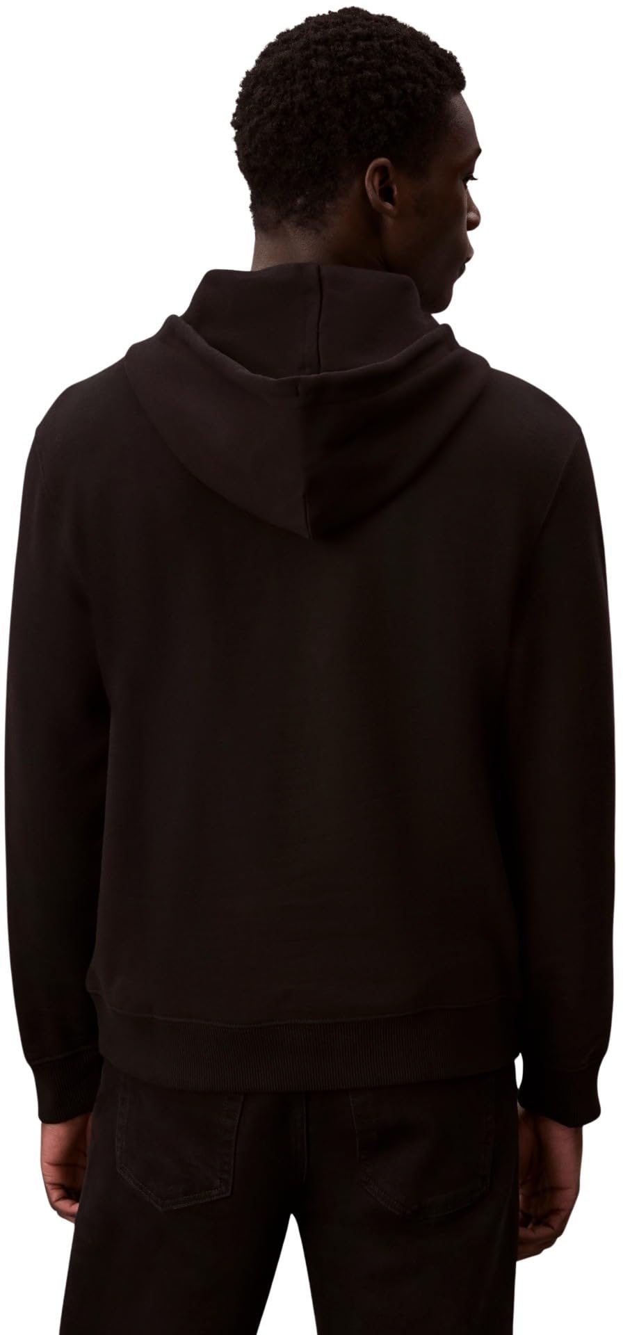 Calvin Klein Uomo Felpa con Cappuccio Terry Box Graphic Regular Fit