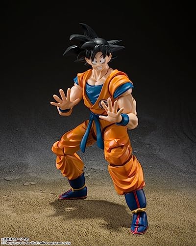 tamashii nations - dragon ball super super hero - son goku super hero bandai spirits shfiguarts action figure
