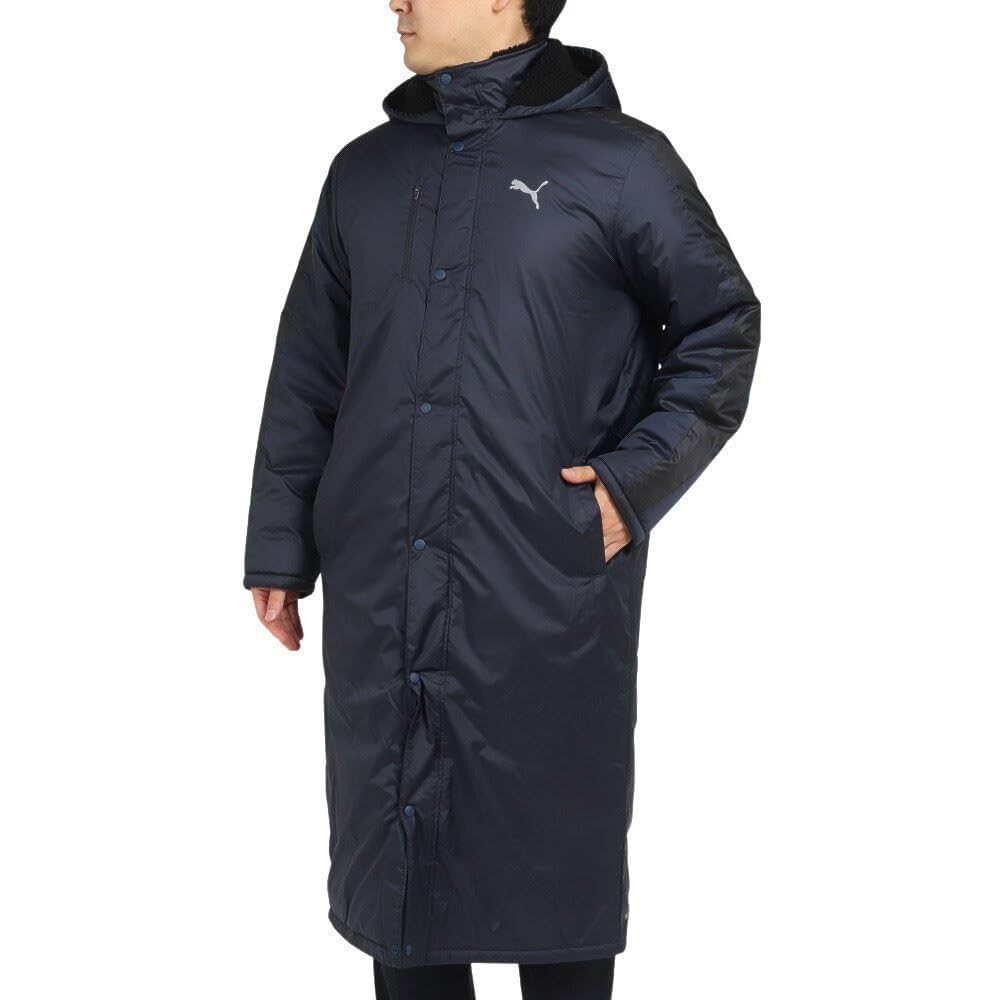 プーマ　ベンチコート　フード付き　ブラック　L〜O フード取り外し　ダウン 楽天市場】マラソン最大2000円オフクーポン有！ プーマ ベンチ