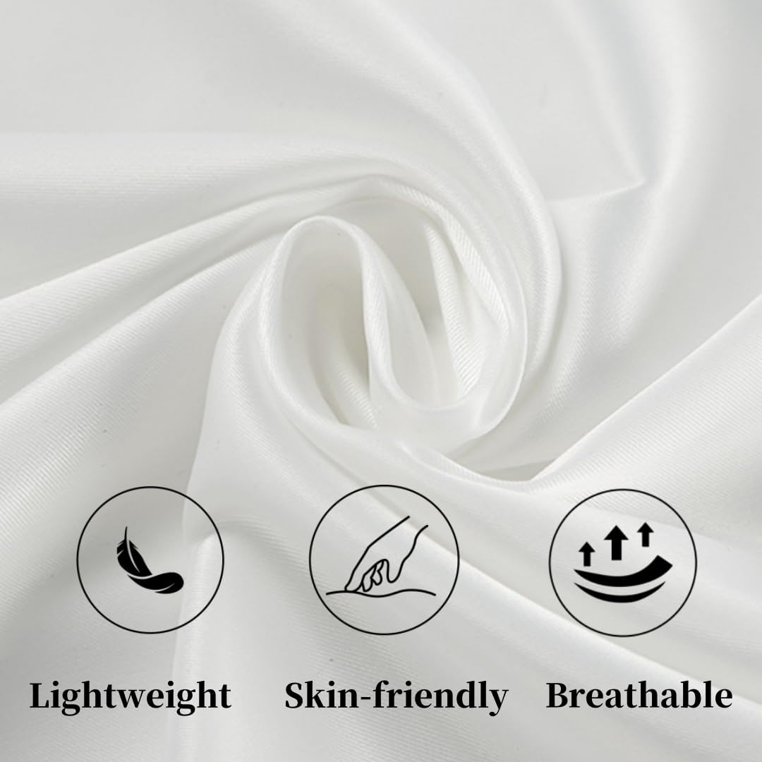 V Neck Tank Top for Women Camisole Basic Layering Shirts Summer Loose Fit Sleeveless Tops Silk Satin Tank Shirt - Image 5