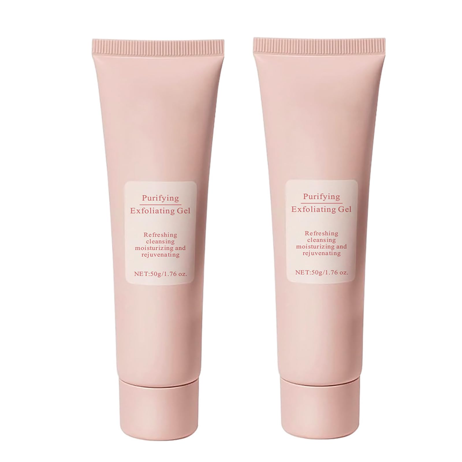 Purifying Exfoliating Gel, Purifying Exfoliating Gel for face, Face Scrub, Face Exfoliator For Gentle Cleansing, Facial Scrub, Body Scrubber, For All Skin Types 2PCS