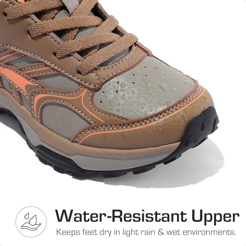 DREAM PAIRS Kids Shoes Hiking Boots Boys Girls High-Top Shoes Outdoors DuraPlay Lace-Up Lightweight Hiking Sneakers4