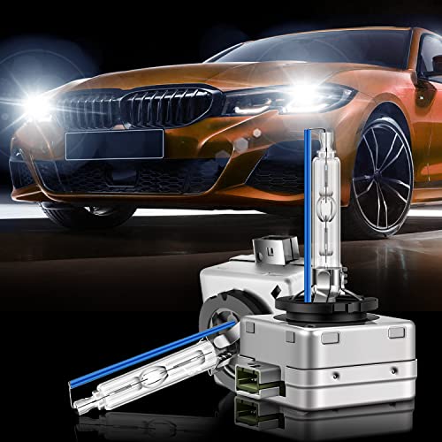 Dzg D3S Hid Headlight Bulbs, 8000K Cool White Bright 35W High Low Beam Xenon Replacement Bulb, Pack Of 2 #TOP7