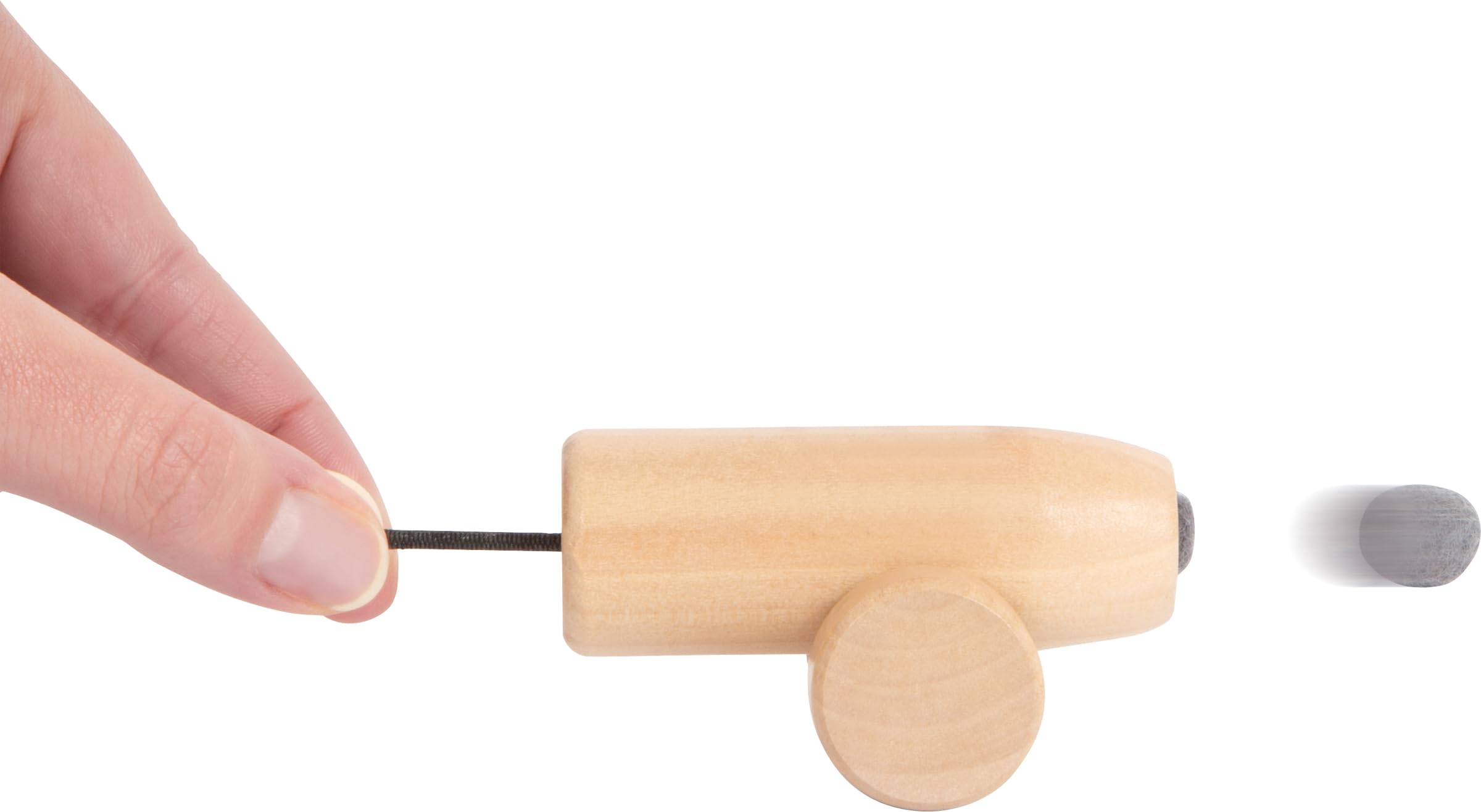 small foot Barco Pirata para muñecas Flexibles de Madera, Gran Barco de Juguete con Accesorios y Funciones, 12411