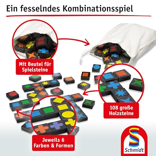 Schmidt Qwirkle Juego de Mesa Familiar miniatura 7