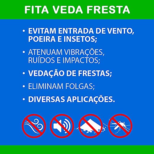 FELTRO EM ROLO FITA BRANCO AUTO ADESIVO 25X2,5X5000MM