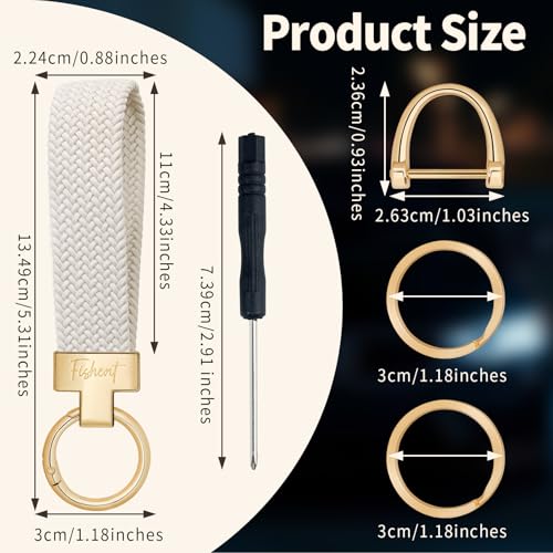 Fishent Nylon Braided Key Chain