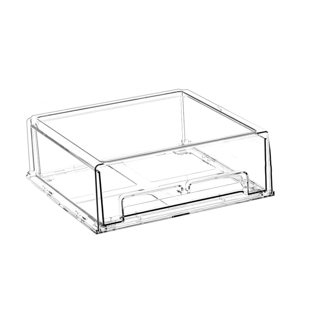 CTRLZS Refrigerator Drawers Stackable Fridge Organizer Bins for Refrigerator Organizers and Storage Size Large