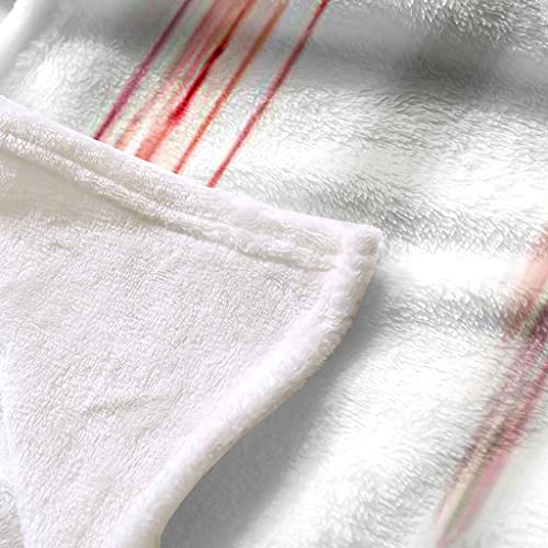 Couverture microfibre sang rouge pour soirées cinéma et frissons