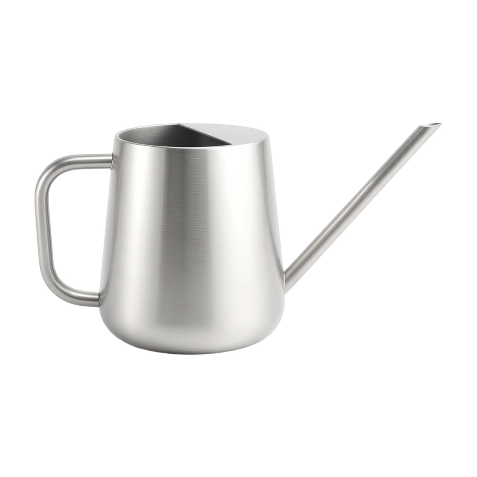 Watering Can Indoor Small for House Plant with Long Spout Stainless Steel 1000ml for Flowers Indoor Watering Can for House Plant Stainless Steel