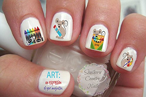 Back to School Nails: Teacher Appreciation Nail Art Decals