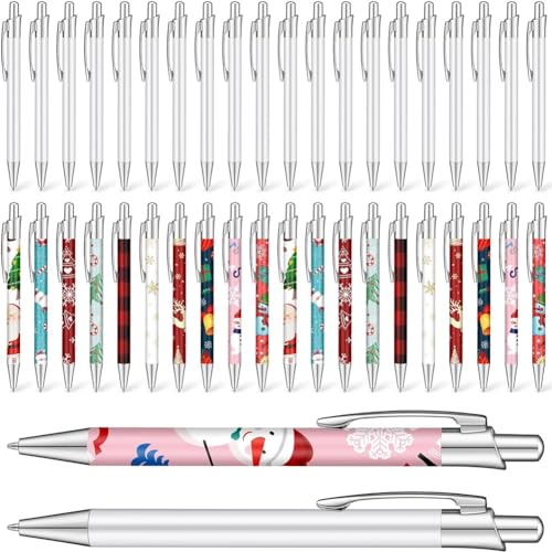Stylos de sublimation vierges pour transfert de chaleur et fournitures scolaires de bureau