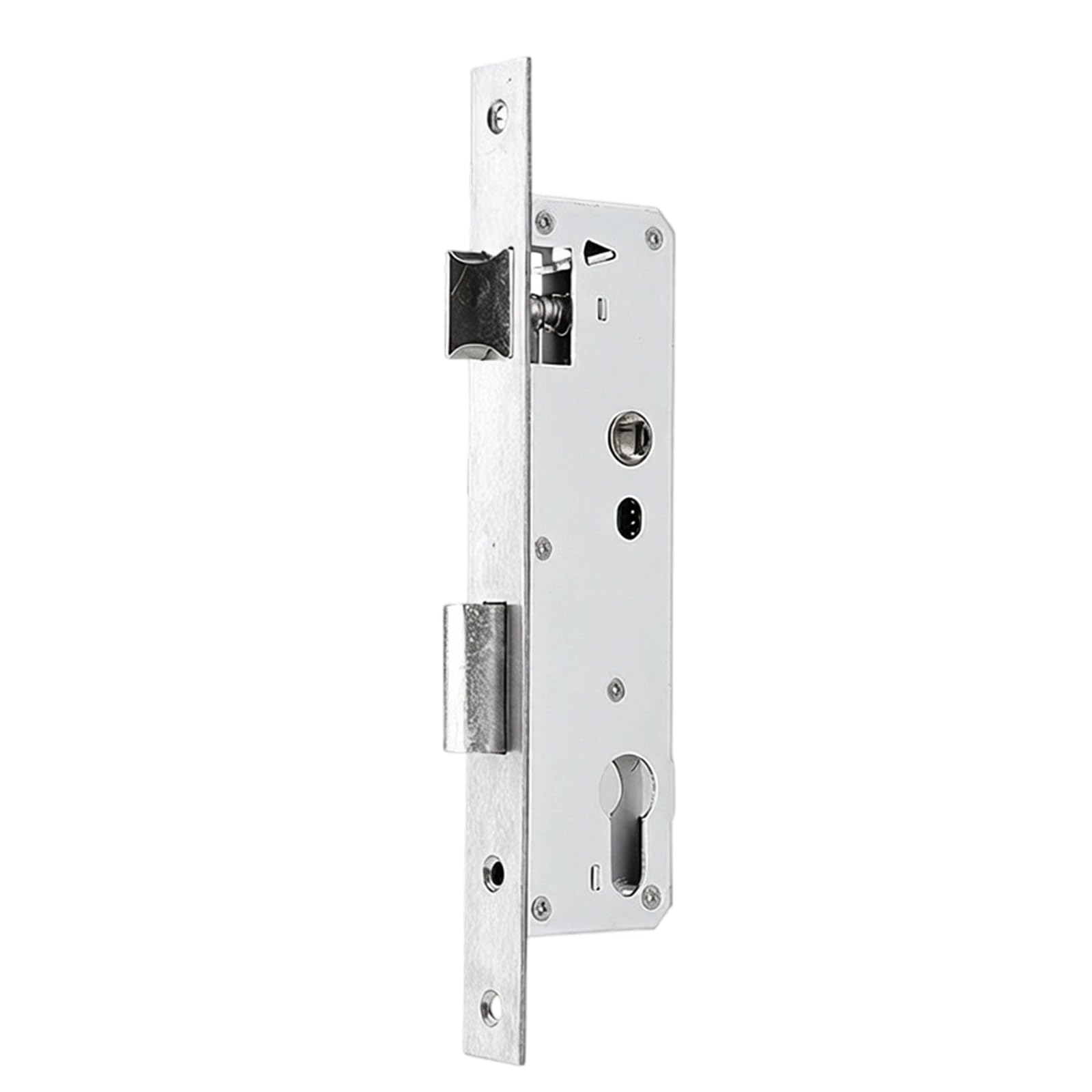 Carotoe C Embedded Mortise Body For Ourtyard Door And Thermal Break Aluminum Door, Single-Latch Aluminum Hardware Service Use Embedded Mortise Body Narrow Stile Hardware Latch Mechanism Ourtyard Replacement