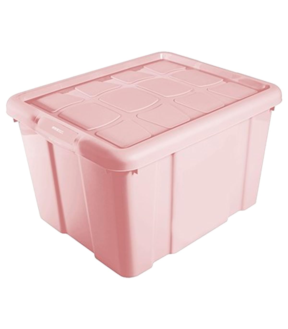 Acan Tradineur - Pack de 6 Cajas de Almacenamiento - Fabricado en plástico - Contenedor para almacenar Libros, Ropa, Mantas - N.º 1 (Rosa) - 21 x 39,6 x 29,6 cm - 16 Litros