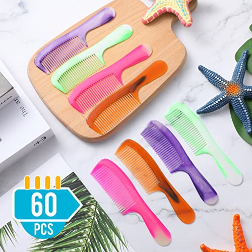 Set de 60 Peines de Plástico Coloridos miniatura 7