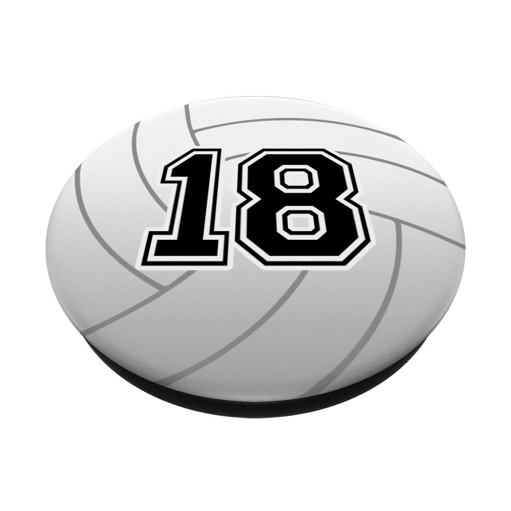 Amazon.com: Volleyball Number 18 Volleyball Player 18th Birthday