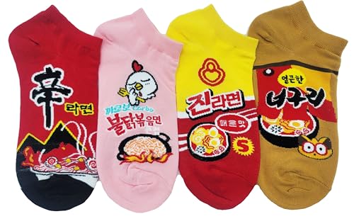 JJMax K-Culture Socks: Korean Food, Dramas & Movies