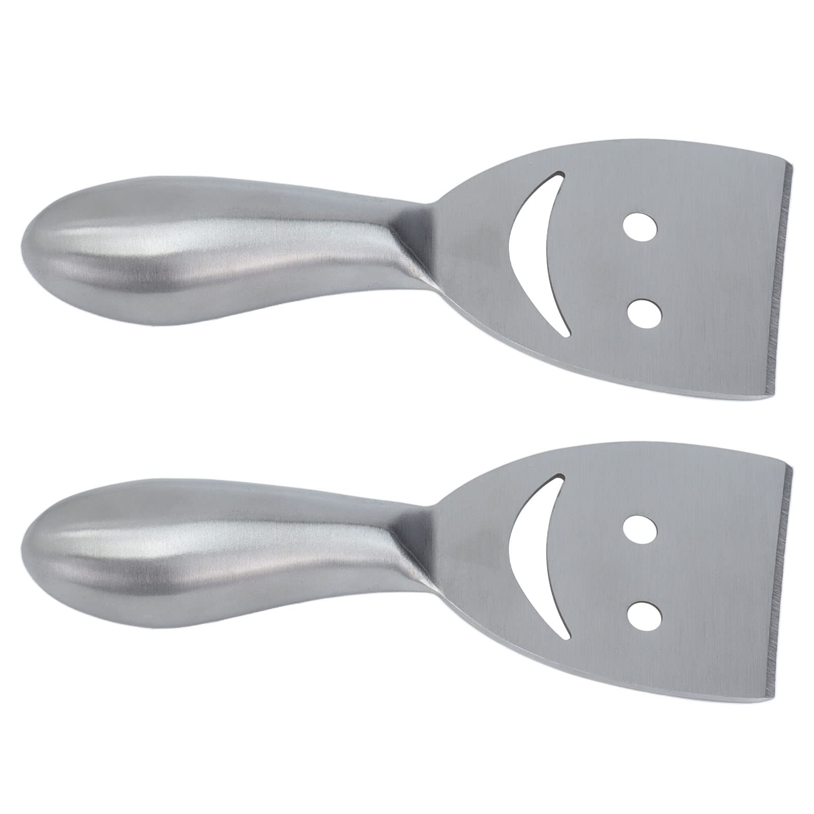 aqxreight Stainless Steel Cheese Plane, Smile Cheese for Kitchen Baking, Easy to Use, Tool, Impress Your Guests, Quality Feel, Soft and Hard Cheeses, with Ergonomic Handle, for Wine