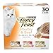 Purina Fancy Feast Grain Free Pate Wet Cat Food Variety Pack; Poultry & Beef Collection - (30) 3 oz. Cans