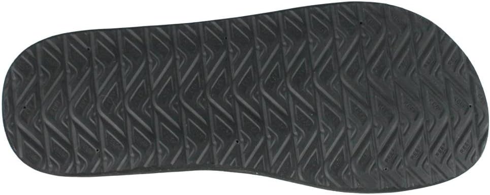 Reef Leather Smoothy, Infradito Uomo 43 EU Nero - Immagine 3