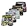 FREEGUN Boxer Homme USA, Caleçon Homme Stretch, Confortable et Ultra-Doux (Lot de 5) L