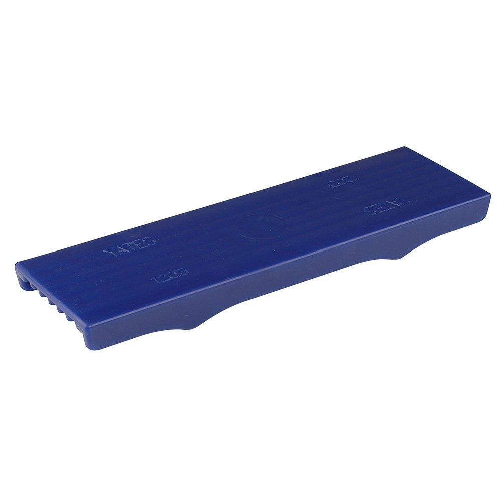 SuperJock 12 x 3 in. Flex Keel Pad Full Cap Style44; Blue