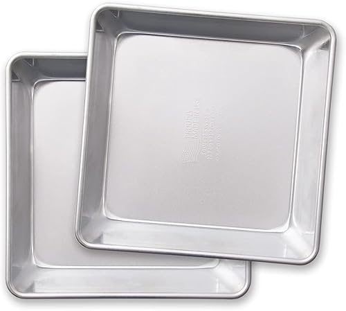 Miniatura 1 de Rada Bandeja cuadrada para cubiertos de 9 x 9 pulgadas, paquete de 2