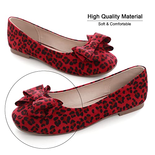 Image of Dear Time Women's Flats Shoes Bowknot Dressy Ballets Loafers Wedding Business Casual Walking Shoes