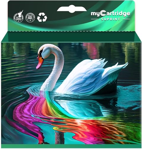 myCartridge SUPRINT Remanufactured Replacement Ink Cartridges Combo Pack (2*Black/Cyan/Magenta/Yellow)