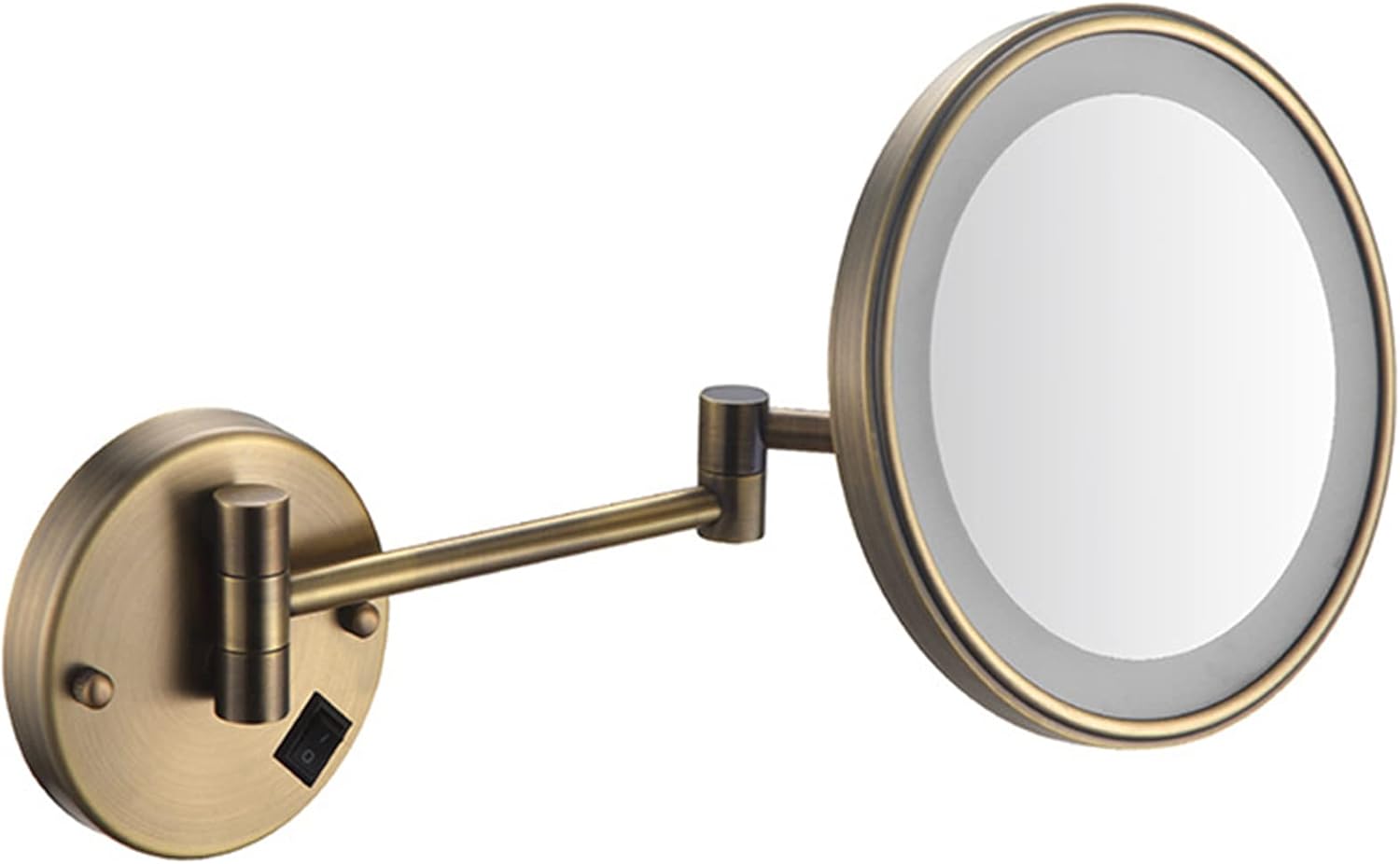 NOVOCE Makeup Mirror with Lights and 10X Magnification